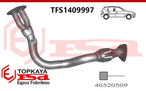 Fiat Brava Sx 1.6 Spiralli Ön Boru 2002 > ...