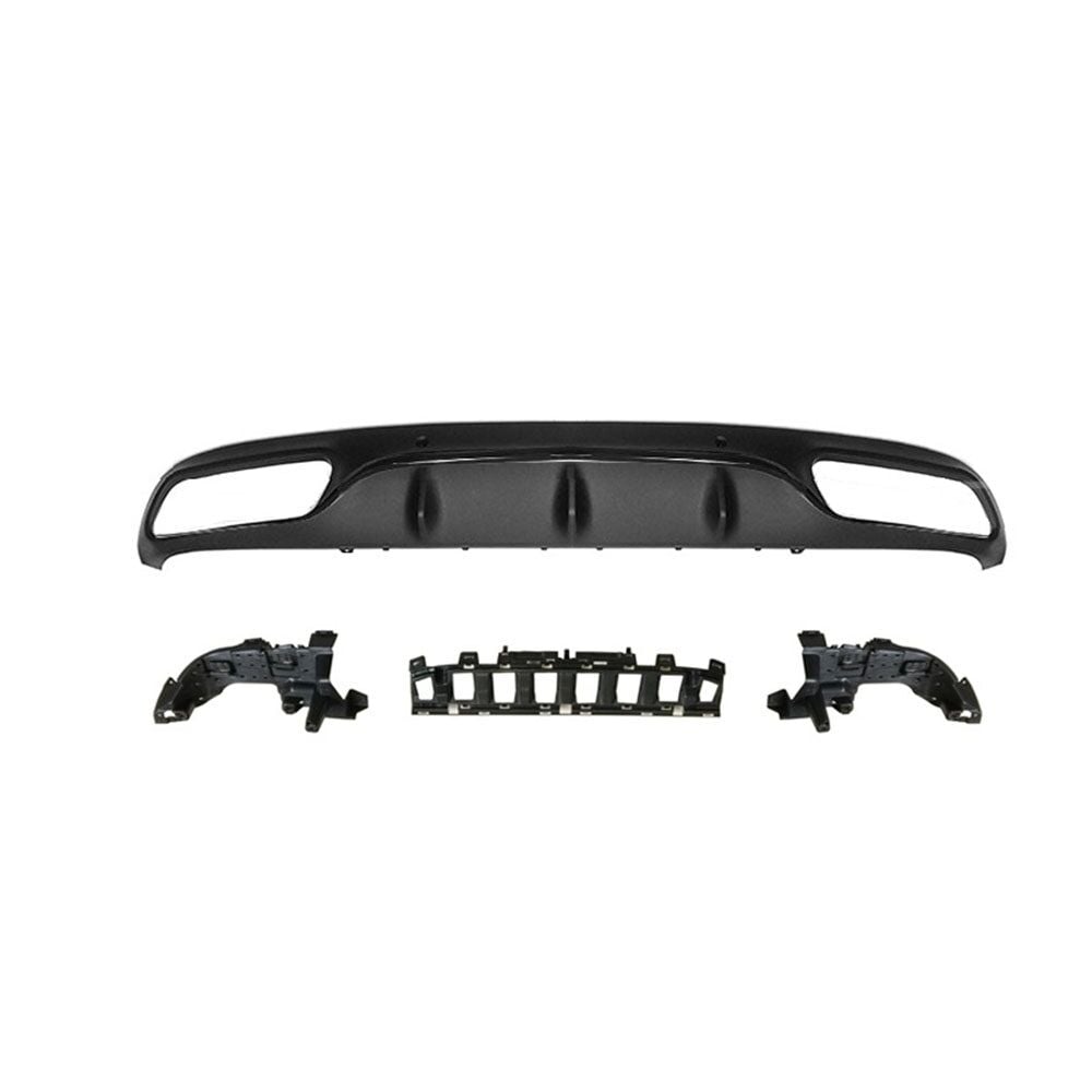 W205 COUPE C63 SİYAH DİFÜZÖR