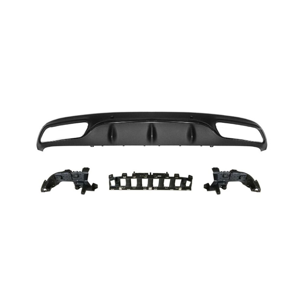 W205 COUPE C63 SİYAH DİFÜZÖR