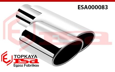 Volkswagen Touareg Çift Çıkış Egzoz Ucu Sağ Taraf