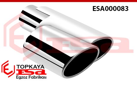 Volkswagen Touareg Çift Çıkış Egzoz Ucu Sağ Taraf