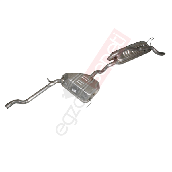 Fiat Bravo Arka Orta Susturucu 1.6İ 16V Baskılı Hb / Benzinli 103 Hp 1995 / 2001