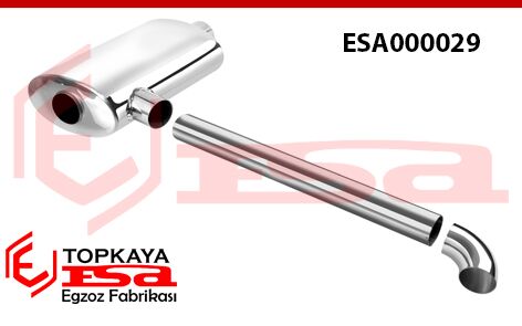 Volkswagen Golf 7 Ve 7,5 İçin Sağ Ve Sol Aktif Çıkışlı Krom Spor Susturucu Ve Krom Borular