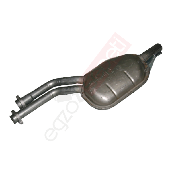 Mercedes E200 124 Kasa Orta Susturucu Borulu Baskılı 1992 / 1994