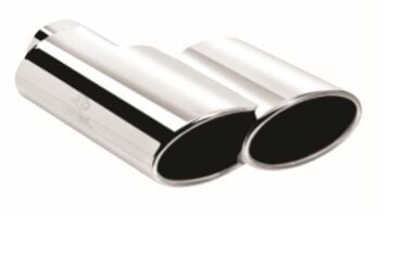 Çift Çıkış Egzoz Ucu - Sol Taraf İçin 72X170