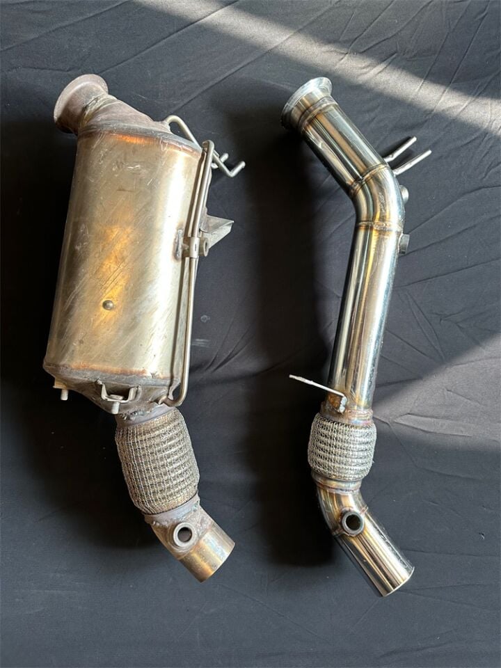 Bmw F36 4.20 Dizel Downpipe Spiralli 184 Hp - 190 Hp