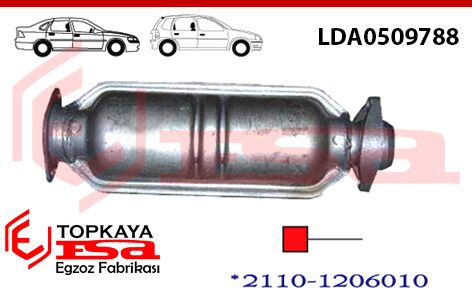 Lada Vega Katalitik Konverter Yerine Susturucu