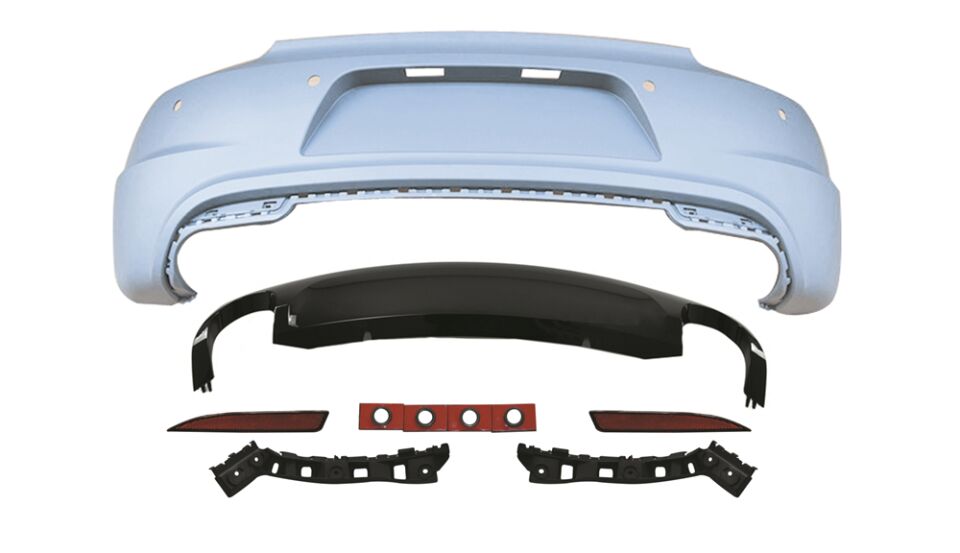 VW Scirocco 2009 > 2014 İçin Uyumlu R Body Kit