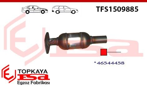 Fiat Palio 1.6 Katalitik Konverter Müşürlü Euro 3 1997 > 2001