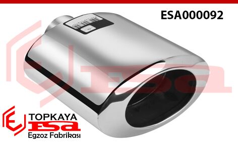 Tek Çıkış Egzoz Uçu 90X160