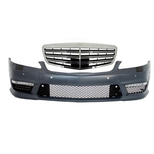 W221 ÖN TAMPON SETİ PANJURLU S63/S65