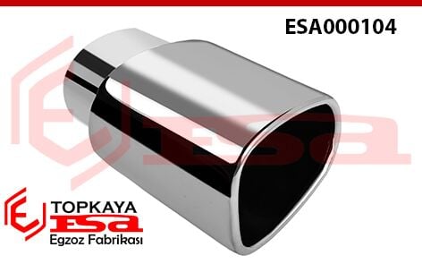 Tek Çıkış Egzoz Ucu Sağ Taraf İçin 60X85