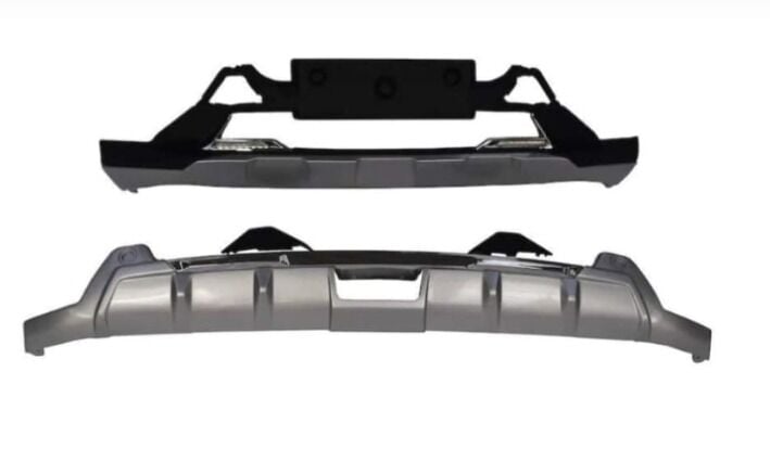 Nissan X-trail Ön Arka Tampon Koruma 2017 ve üzeri Gündüz Ledli