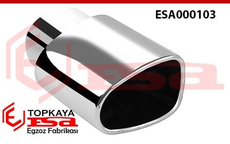Tek Çıkış Egzoz Ucu Sol Taraf İçin 60X85