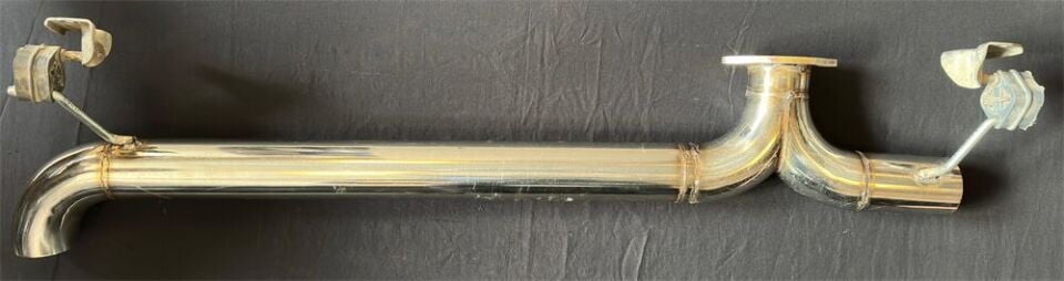 Porsche Arka Y Pipe Krom