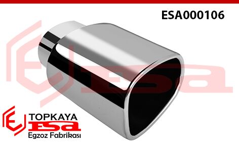 Tek Çıkış Egzoz Ucu Sağ Taraf İçin 72X98