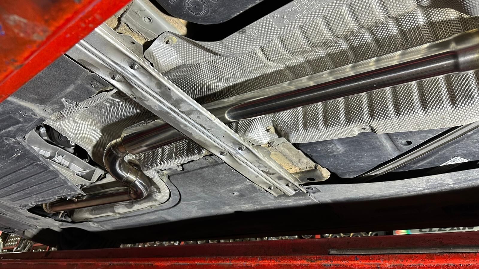 Bmw G22 Opf Ve Orta İptali Krom 70 mm + Spor Susturucu 70 mm