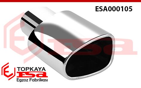 Tek Çıkış Egzoz Ucu Sol Taraf İçin 72X98