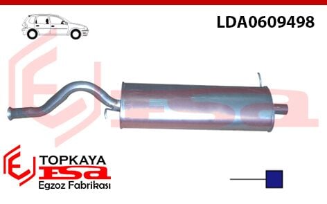 Lada Kalina Arka Susturucu Borulu 1.6 2007 > ...
