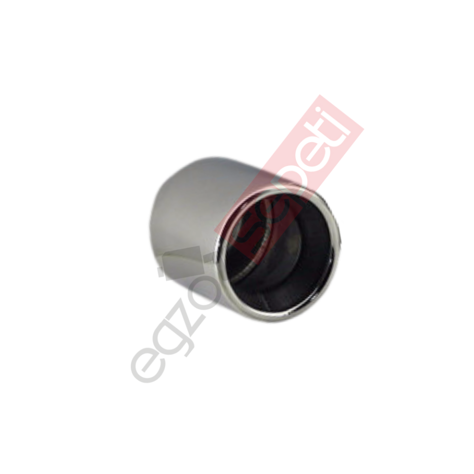 Krom Egzoz Ucu 304 Kalite Yuvarlak Çap Ölçüsü 6,5X8,5 Cm