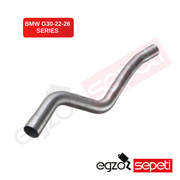 Bmw G30 Serisi Orta Kısa Krom Egzoz Borusu