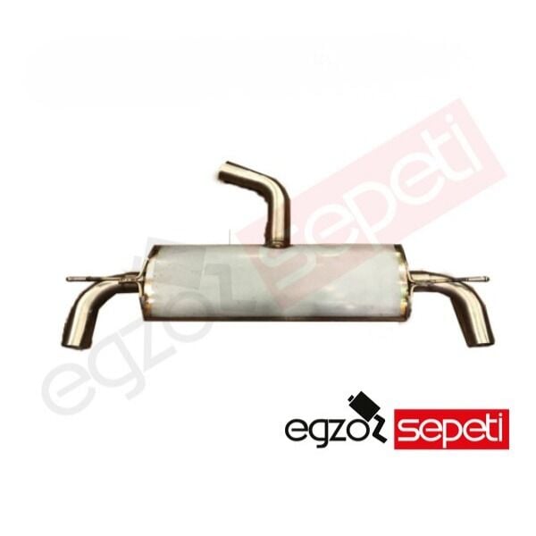 Volkswagen Golf 8 İçin  Arka Susturucu Sağ Sol Krom