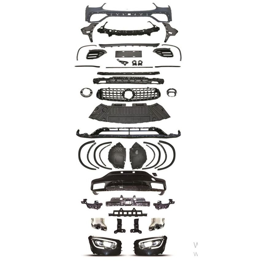 C253 GLC COUPE TO GLC COUPE FACELİFT GLC63S TYPE BODY KİT