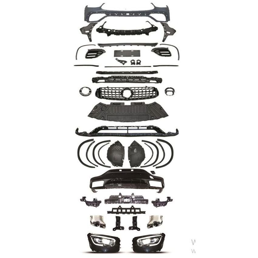 C253 GLC COUPE TO GLC COUPE FACELİFT GLC63S TYPE BODY KİT