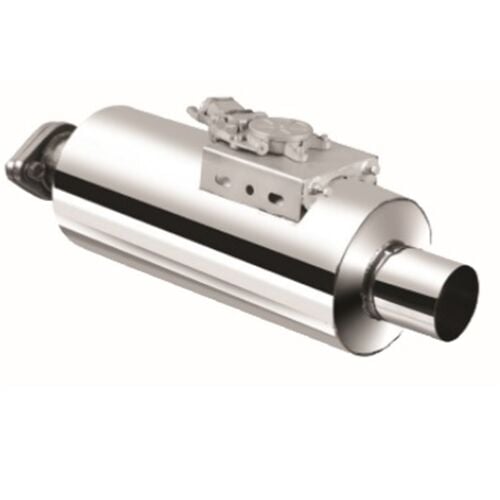 Varex Kumandalı Egzoz 76 mm Krom Flanşlı Sistem + Uzaktan Kumanda Beyni Çift Anahtarlı