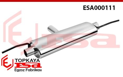 VW Troc Sag Ve Sol Aktif Çıkışlı Krom Spor Susturucu