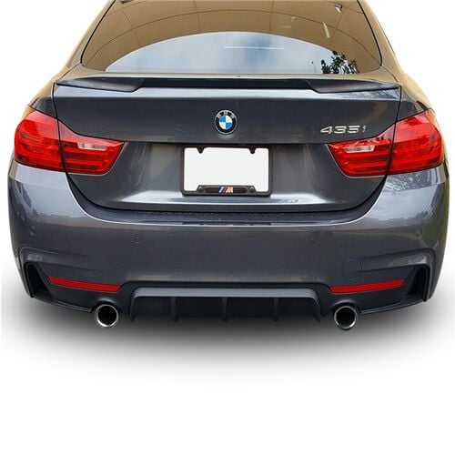Bmw 4 Serisi F32/F36 M Performance Sag Ve Sol 4.35 Arka Tampon Difüzör
