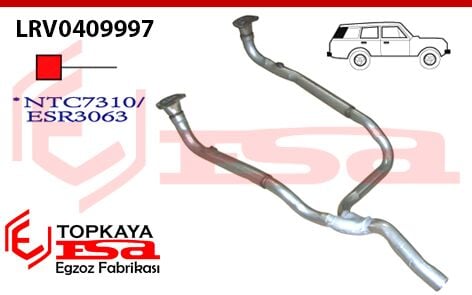 Land Rover Dıscovery 3.5/3.9İ Ön Boru Çift. 1990-98