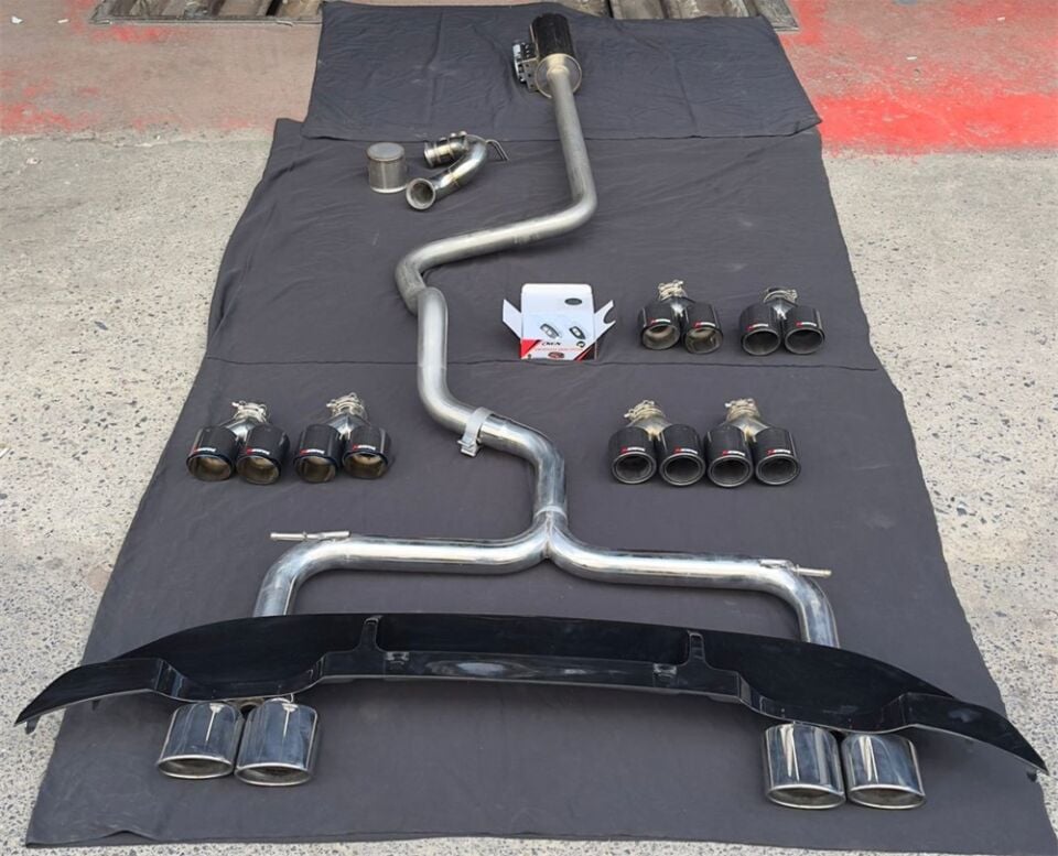 VW Golf 7 1.6 Dizel Mat Krom R Set Ve İthal Difüzör