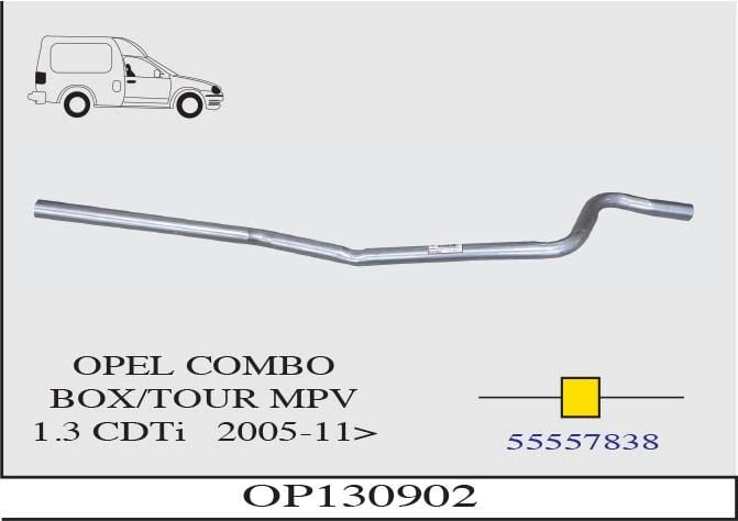 Opel Combo Box/Tour 1.3 Cdti Ara Boru 2005-11