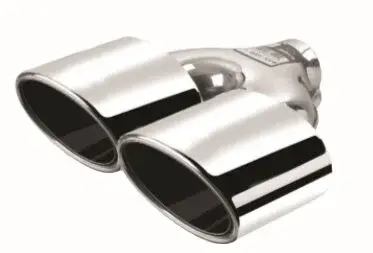 Çift Çıkış Eşit Egzoz Ucu 72X105