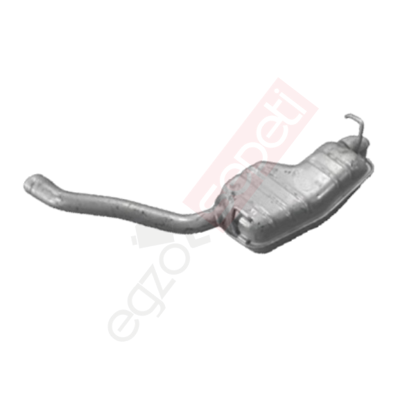 Range Rover 2.5 Tdi Sol Kısa Arka Susturucu Borulu 1996 Ve Sonrası