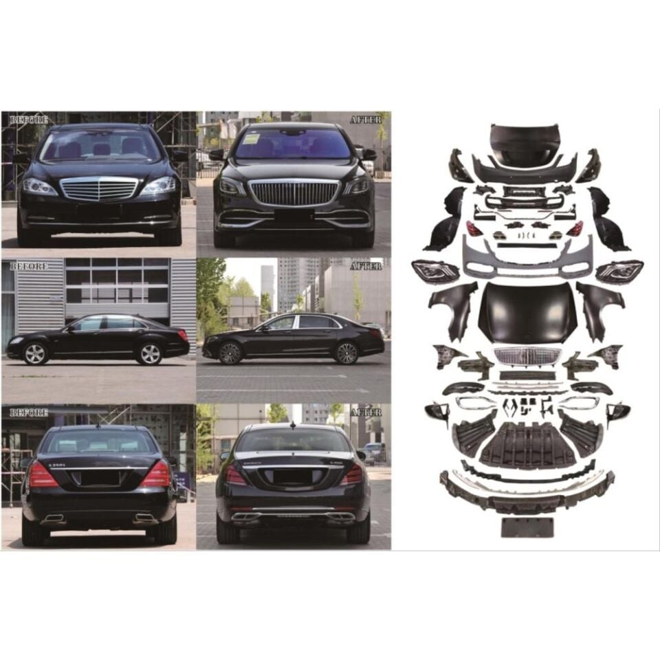 W221 TO W222 MAYBACH BODY KİT