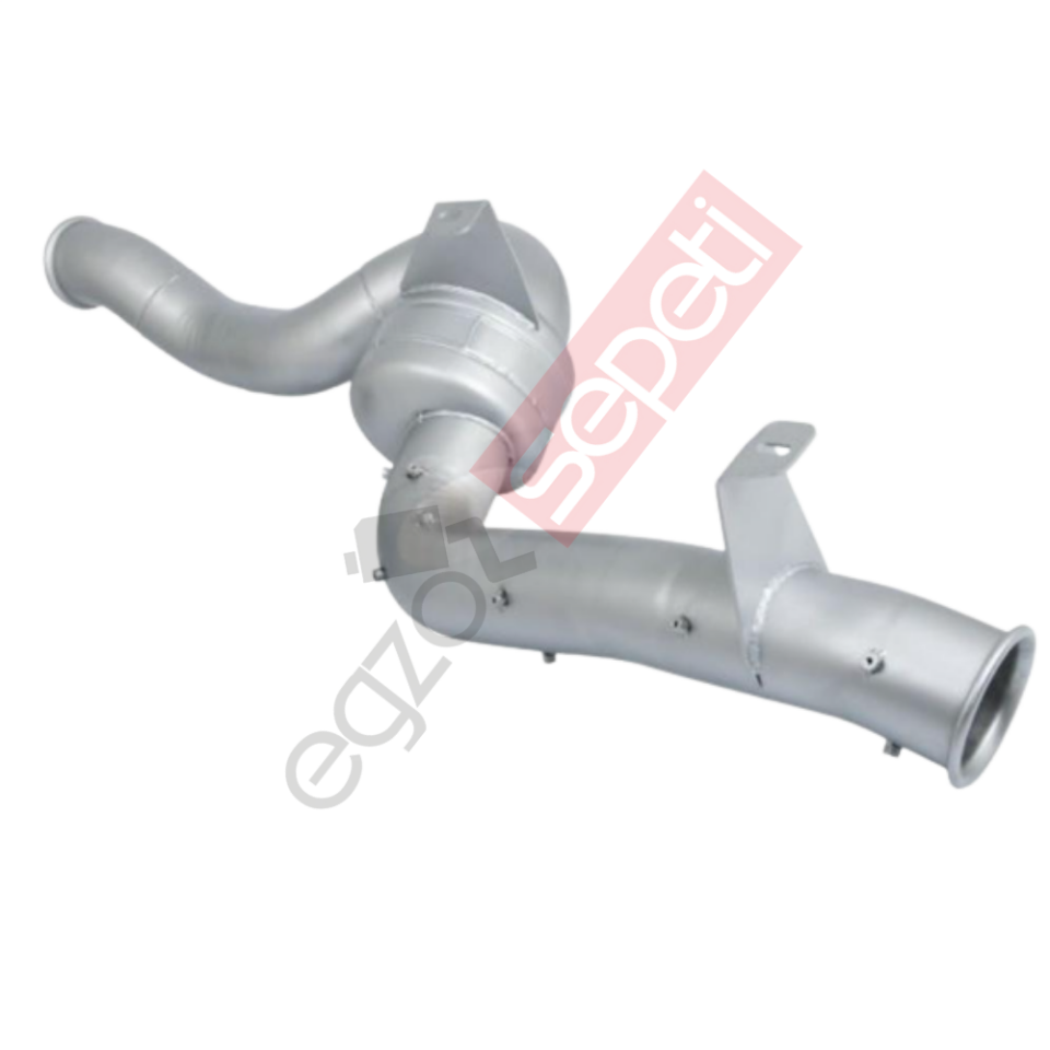 Daf Boru, Egzoz Çıkış, E5, 1788129 Daf Ø127 Alusi, Susturuculu,