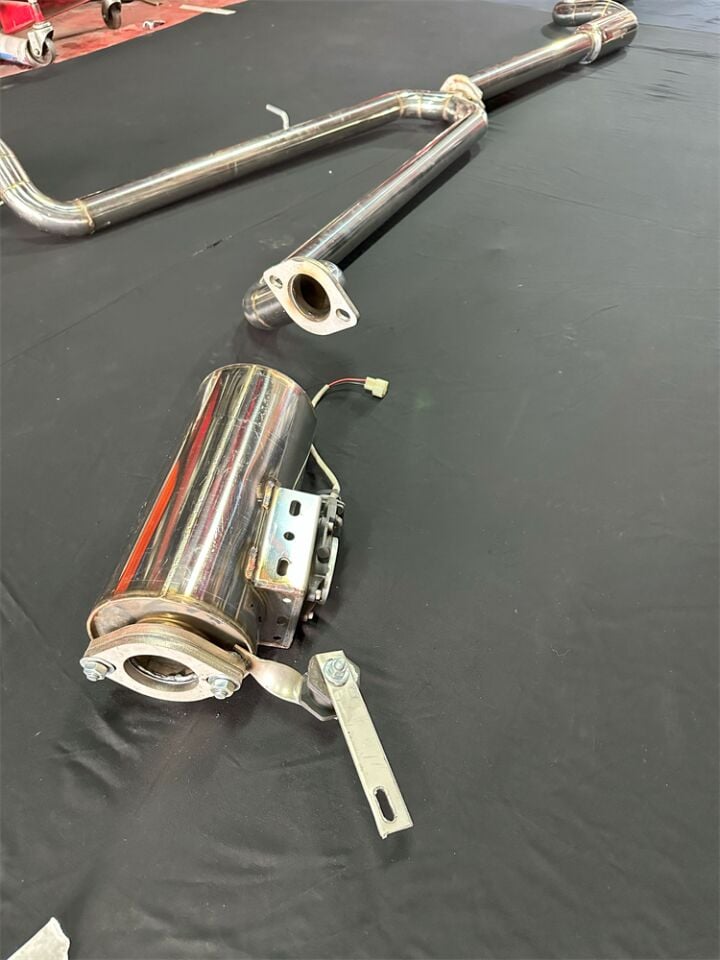 Bmw F Serisi Sag Ve Sol Çift Varex Komple Krom 60 mm M5 Tarzı