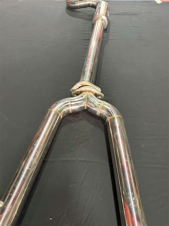 Bmw F Serisi Sag Ve Sol Çift Varex Komple Krom 60 mm M5 Tarzı