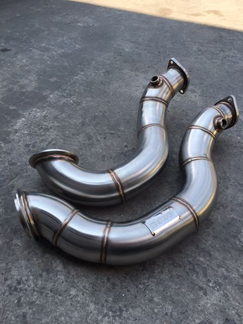 Bmw E90 335İ N54 Motor Downpipe 76 mm 2 Parça