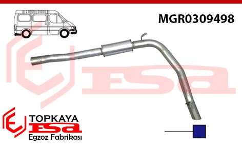 Magirus 2000 M Arka Susturucu Borulu 2000 >..