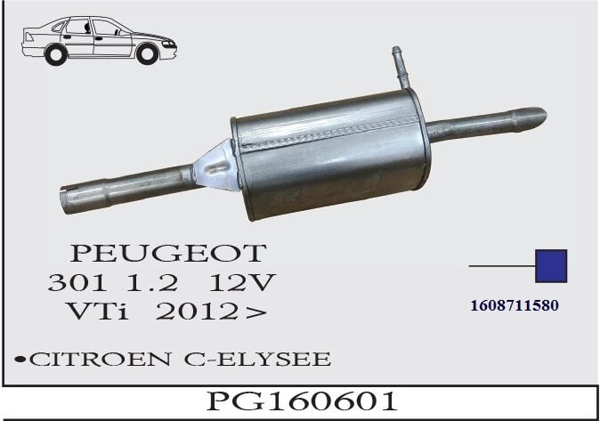 Peugeot 301 Sdn 1.2 VTi 12V Bnz. A.B. Sust. 2012>…