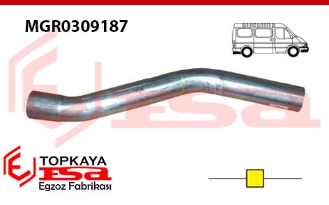 Magirus 2000 M Ön Ara Boru Yeni Model