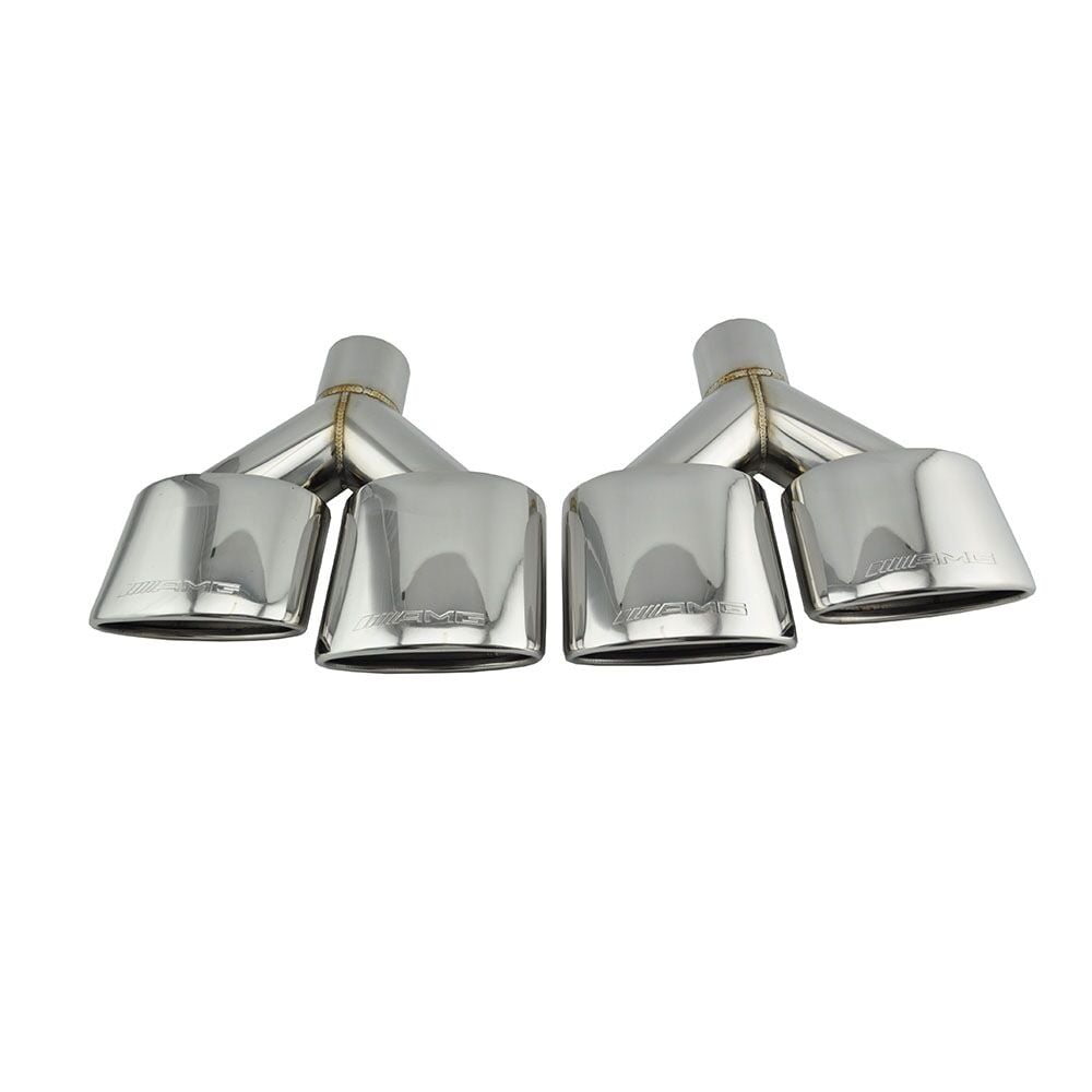 AMG ÇİFTLİ ELİPS EGSOZ UCU  (220*70)