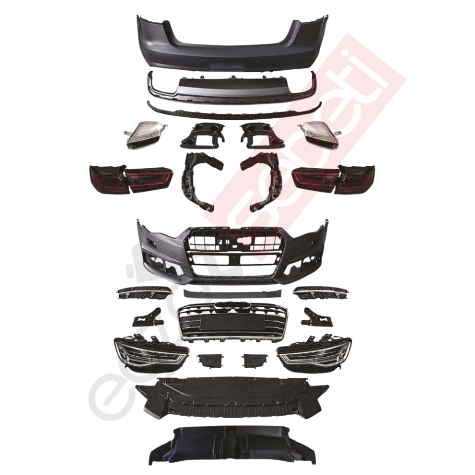 A6 To A6 Upgrade Full Set Body Kit
