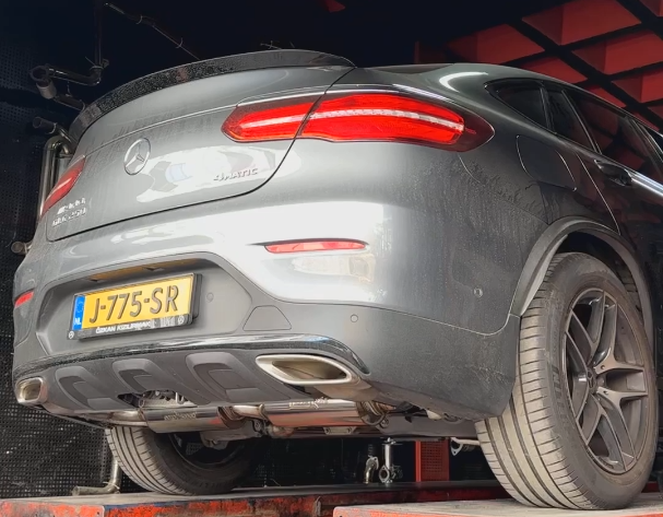 Mercedes Glc 250 2.0 Çift Varex Komple Krom 70 mm