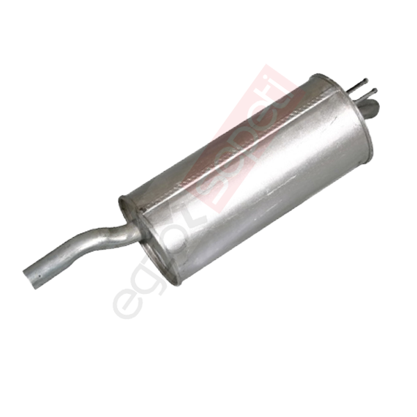 Fiat Doblo 1.9 D Arka Susturucu Borulu Dizel 2001 > 2005 63 Hp Minivan