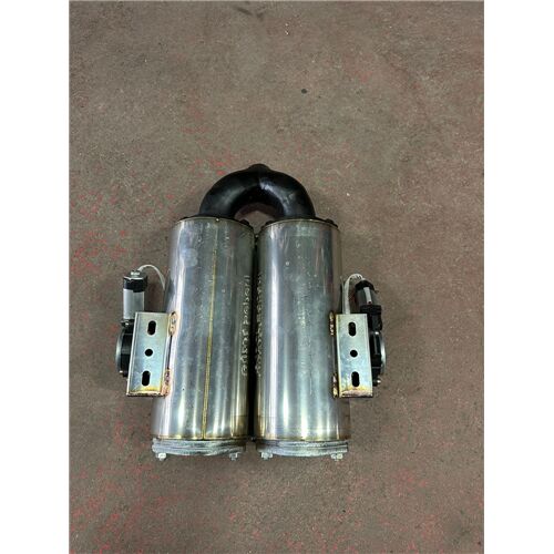 Jeep Çift Varex 2.0 Motor Üstü İçin Üniversal Arka Çiftli Flanşlı Varex Ve Arka Dkp Y Pipe + Varex Beyin Kumandası
