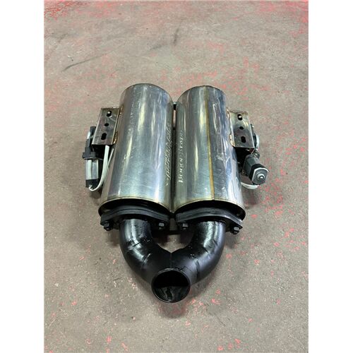 Jeep Çift Varex 2.0 Motor Üstü İçin Üniversal Arka Çiftli Flanşlı Varex Ve Arka Dkp Y Pipe + Varex Beyin Kumandası